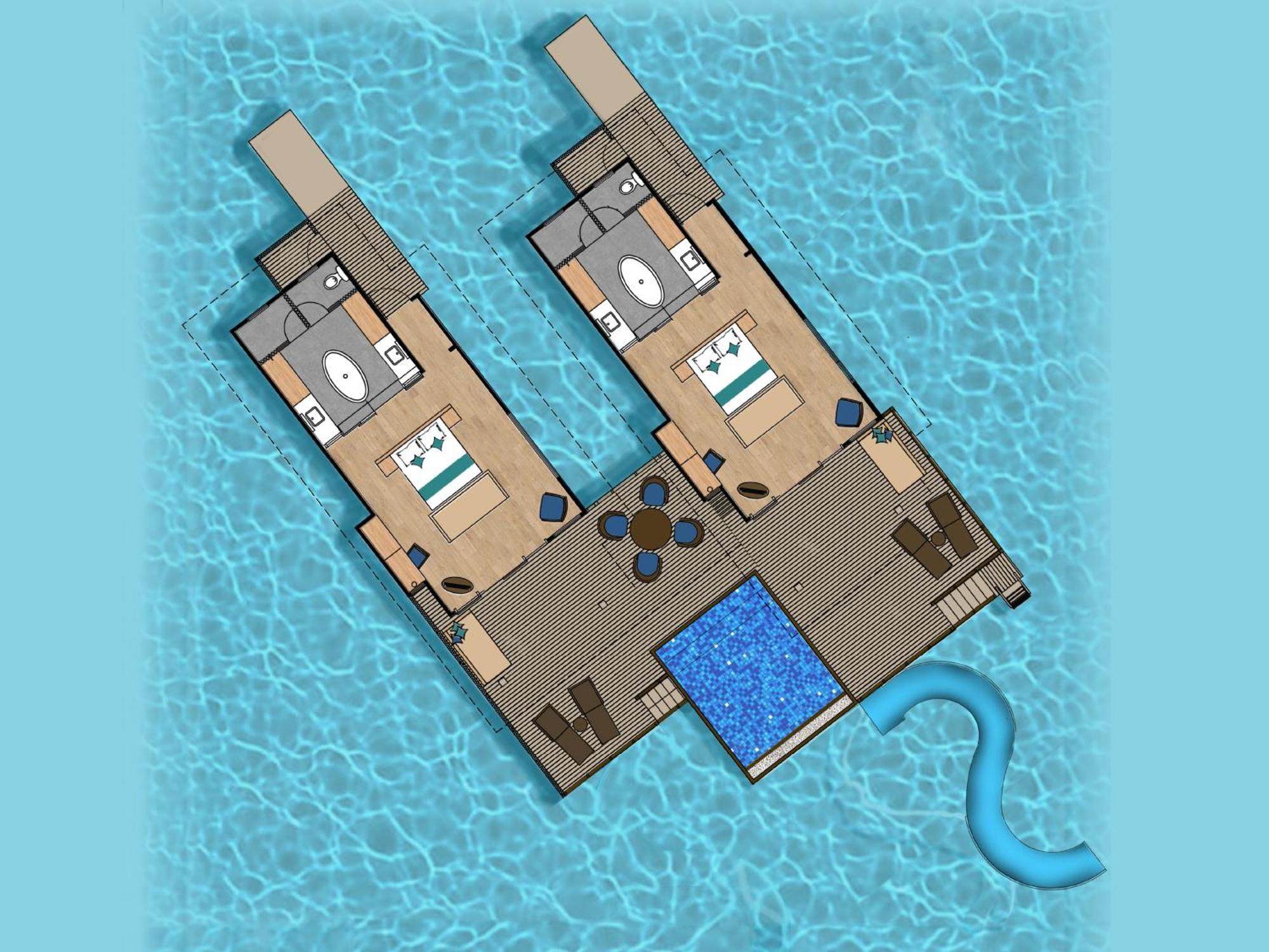 Siyam World Maldives - 24-Hour Premium All-Inclusive With Free Transfer Dhigurah  Pokoj fotografie